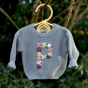 Keepsake Initial Jumper - Summer Meadow